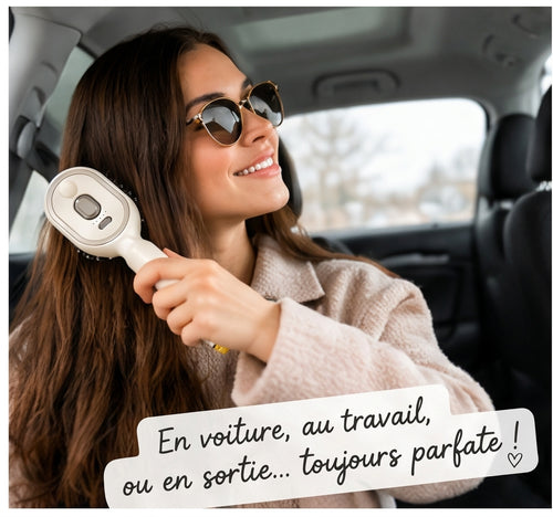 Brosse Électrique 3 en 1 - Soin et Style Simplifiés!